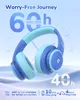 Noise Cancelling Bluetooth 5.4 Kopfhörer Kinder,60 Produktbild-Vorschau 7