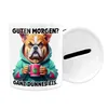 Guten morgen? Ganz dünnes Eis Hund Spardose Langschläfer Produktbild-Vorschau 3
