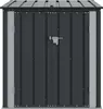vidaXL Zahradní úložný box černý 101,5 x 107 x 100 cm Náhled obrázku produktu 6