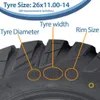 opony ATV 26x11.00-R14 275/55R14 OBOR 8-warstwowe Antelope Podgląd zdjęcia produktu 7