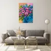 Bilder auf glas - Einteilig - Blumenstrauß Blumen Öl - Produktbild-Vorschau 7