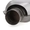 Close-up view of the entrance to a catalytic converter. Podgląd zdjęcia produktu