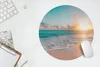 MuchoWow® Mauspad Mousepad Sonnenuntergang - Strand - Meer Produktbild-Vorschau 5