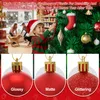 YARDIN Vánoční ozdoby sada 138 kusů, ozdoby na vánoční Náhled obrázku produktu 7