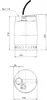 Grundfos Kellerentwässerungspumpe Unilift KP250-M1, 1 1/4", Produktbild-Vorschau 4