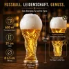 Fußball-WM 2026 Bierglas 600 ml, Fußballpokal Bierkrug aus Produktbild-Vorschau 4