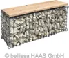 Gartenbank bellissa Gabione 100 x 30 x 46 cm Produktbild-Vorschau 3