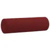 vidaXL Cuscino decorativo 2 pz. Rosso vino Ø15x50 cm Anteprima dell’immagine prodotto 3