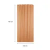 Verdunkelungsvorhang Kräuselband 140 x 245 cm Orange Produktbild-Vorschau 4