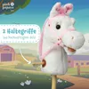 Różowy konik hobbystyczny Papaya "Lilly" z kółkami i Podgląd zdjęcia produktu 2