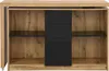 Klapptisch mit 360° drehbarer Platte - MDF - Natur und Produktbild-Vorschau 5