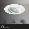 LED Einbauleuchten Dimmbar Schwenkbar 3er Set 5,5 W weiß Produktbild-Vorschau 4