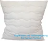 A white pillow with a wavy quilted pattern is shown against a white background. Produktbild-Vorschau