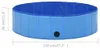 vidaXL Skladací bazén pre psov Modrý 120 x 30 cm PVC Náhľad obrázku produktu 8