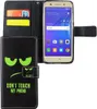 Dont Touch My Phone Handyhülle Huawei Y3 2017 Klapphülle Produktbild-Vorschau 1