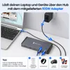 Siltcon® 14-in-1 USB-C Dockingstation mit 100W Adapter – 2x Produktbild-Vorschau 7
