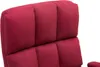 Close-up shot of a quilted red chair backrest. Produktbild-Vorschau