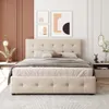 Sweiko Polsterbett 140*200cm, Klassisches Bett mit Produktbild-Vorschau 2