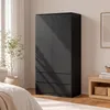Kleiderschrank BEALIFE 90x50x180 cm mit Kleiderstange & 2 Produktbild-Vorschau 9