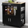KESPER 2589213 Chariot de cuisine, gris/ Chariot de service Voir les images du produit 3