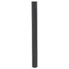 A single, dark gray, ribbed cylindrical object standing vertically against a white background. Produktbild-Vorschau