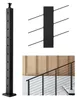 VEVOR Kabelhekpalen, 914x50,8x50,8 mm, hekpalen met 30° Productafbeelding-voorbeeld 1