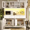 Flieks Hochbuffetschrank mit App-gesteuerter RGB-LED, Produktbild-Vorschau 5