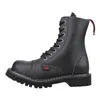 Angry Itch-8-Loch Ranger Armee vegane Stiefel Stahlkappe   Produktbild-Vorschau 2