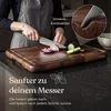 Deleca Schneidebrett Walnuss Nussbaum Stirnholz - Produktbild-Vorschau 3