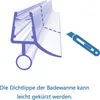 Heilmetz Duschdichtung 100cm Duschtür Dichtung, Glasstärke Produktbild-Vorschau 7