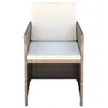 VidaXL 42561, Terrasse, Gepolsterter Sitz, Polyrattan, Produktbild-Vorschau 6