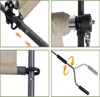 Izrielar Tenda da sole verticale Tenda da esterno 200 x 270 Anteprima dell’immagine prodotto 8
