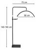 KIK KX2976 Kosmetická LED lampa na prodlužování řas, 40 W, Náhled obrázku produktu 9