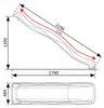 4iQ Slide Wellenrutsche Rutsche 1200 Violett aus HDPE für Produktbild-Vorschau 7