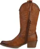 VAN HILL Damen Cowboystiefel Stiefel Stickereien Schuhe Produktbild-Vorschau 2