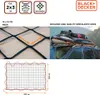 BLACK & DECKER, nákladní síť, 2x3 m, oranžovo-černá Náhled obrázku produktu 15