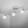 B.K.Licht plafonnier LED 3 spots orientables modernes Voir les images du produit 1