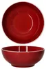 sada 4 misek Linus Red Bowl 700ml Cereal Salad Dessert Bowl Náhled obrázku produktu 2