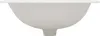 LuxeBath Waschbecken Aufsatzwaschbecken Oval, 57x48,5x19,5 Produktbild-Vorschau 3