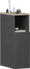 Nachttisch Vicco Enton Anthrazit/Sonoma 20 x 59.5 cm mit 1 Produktbild-Vorschau 1