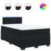 The Living Store Boxspringbett mit Matratze Schwarz 120x190 Produktbild-Vorschau 3