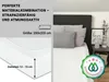 Spannbettlaken Jersey, 200x200 cm, weiß, 50% Baumwolle / Produktbild-Vorschau 3