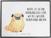 Mr. & Mrs. Panda schreibtischunterlage Mops - Weiß - Produktbild-Vorschau 1
