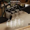 Étagère à vin Puluomis Wandregal, éclairage LED RGB avec Voir les images du produit 6
