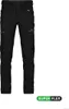 A pair of black work pants is shown against a white background. Produktbild-Vorschau