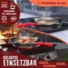KESSER® Gusseisenpfanne | Gusseisen Bratpfanne Induktion | Produktbild-Vorschau 3