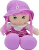 Weiche Stoffpuppe mit Sound – Violette Kuschelpuppe für Produktbild-Vorschau 3