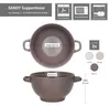 6x Sandy Suppentasse 450ml mit Henkeln Suppenterrine Produktbild-Vorschau 6