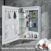 Puluomis Armoire de toilette avec éclairage variable en 3 Voir les images du produit 8