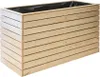 A rectangular wooden planter box with a black liner. Náhled obrázku produktu